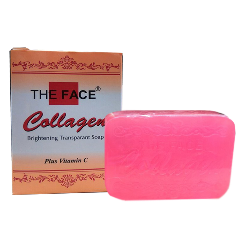 The Face Collagen Brightening Transparant Soap 80gr | Gogobli