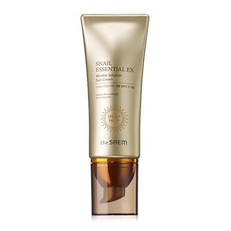 The Saem Snail Essential EX Wrinkle Solution Sun Cream