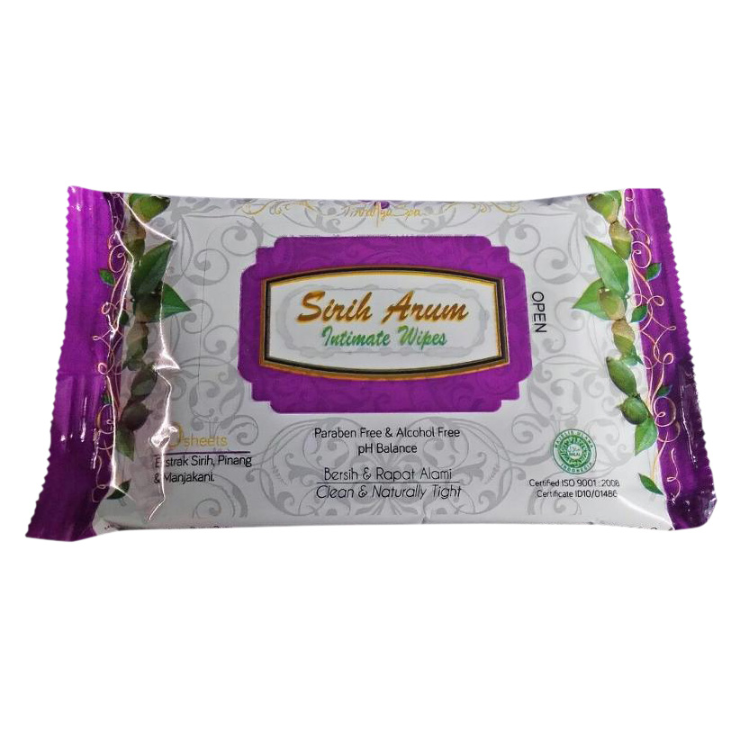 Sirih Arum Wet Wipes ( 1 Box Isi 12 Sachet) | Gogobli