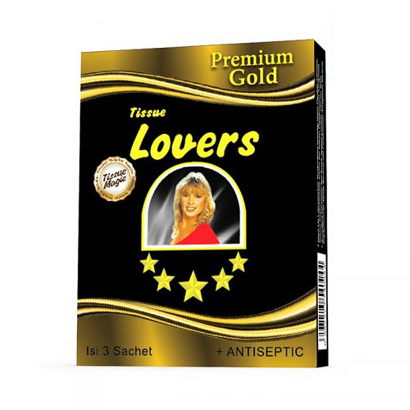 Tissue Lovers Premium Gold 3 Sachet | Gogobli