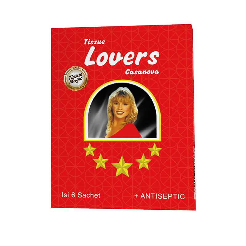 Tissue Lovers Casanova 6 Sachet | Gogobli