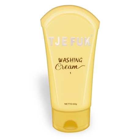 Tje Fuk Washing Cream With Scrub Kuning 60gr (Tube) | Gogobli