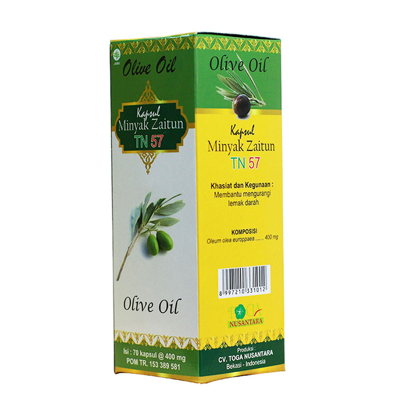 Toga Kapsul Minyak Zaitun (70 Kapsul @400mg) (ED: Jul 24) | Gogobli