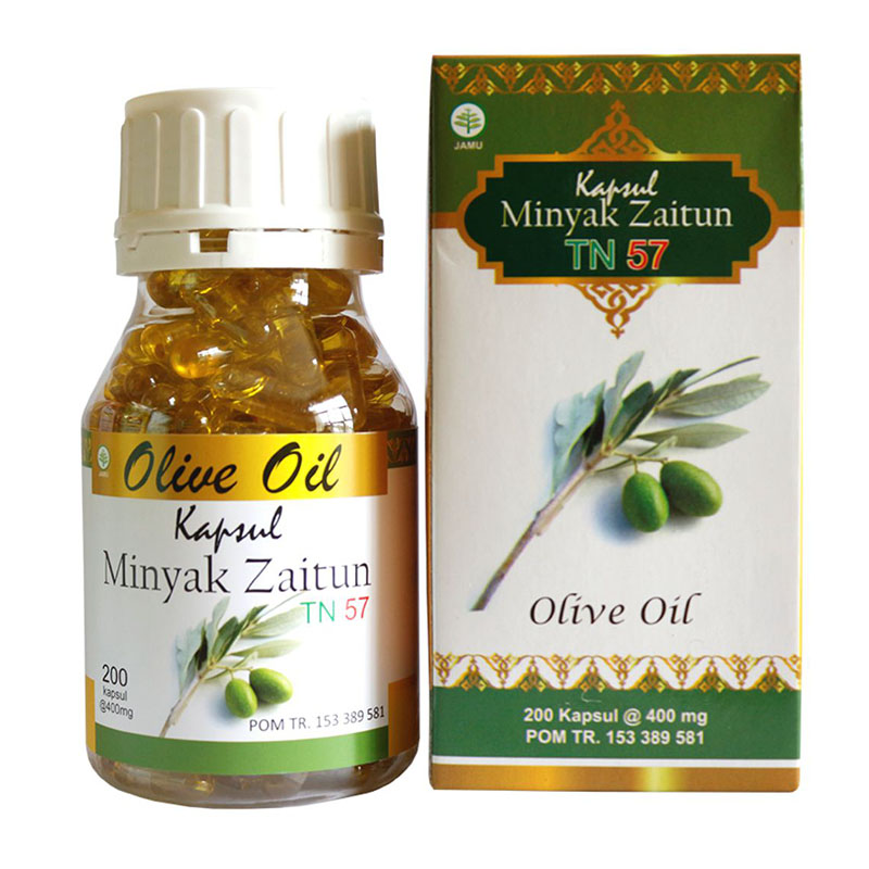 Toga Kapsul Minyak Zaitun (200 Kapsul @400mg) | Gogobli