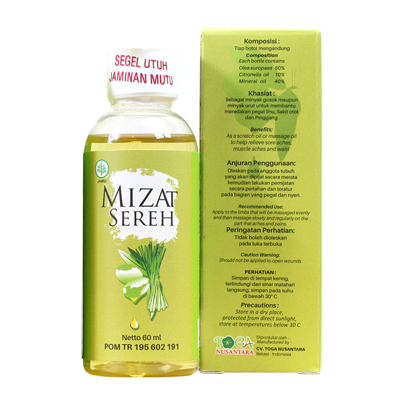 Toga Mizat Sereh 60ml | Gogobli
