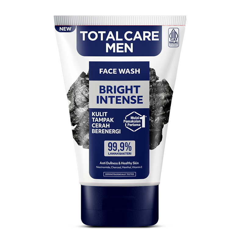 Total Care Men Face Wash Bright Intense 100ml | Gogobli