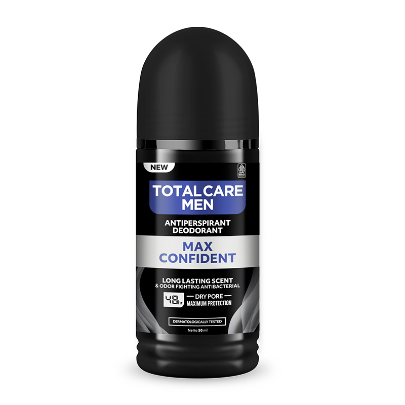 Total Care Men Antiperspirant Deodorant Max Confident 50gr | Gogobli