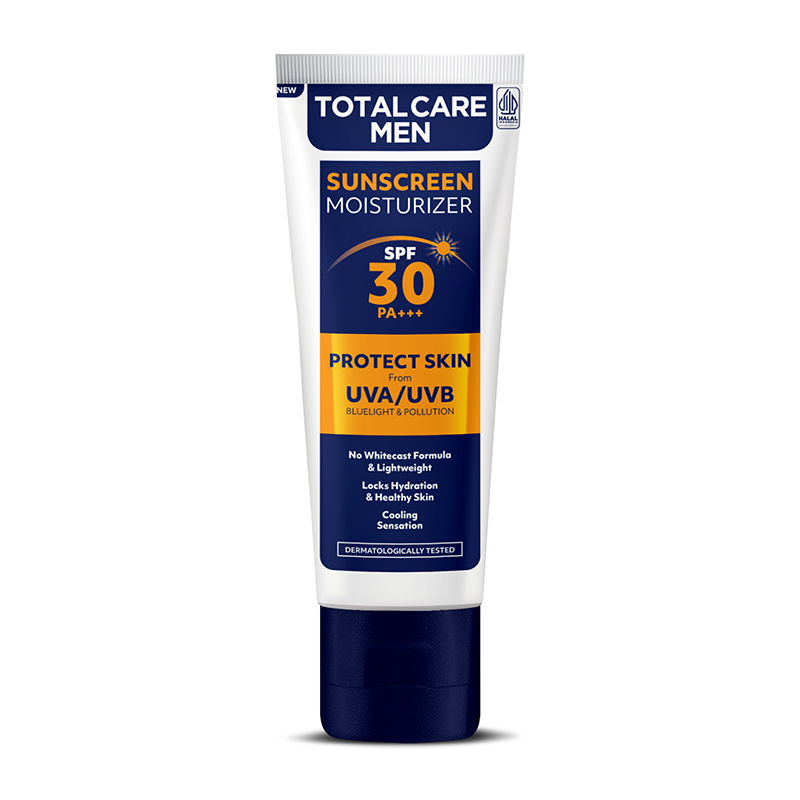 Total Care Men Sunscreen Moisturizer SPF 30 PA+++ 20ml | Gogobli