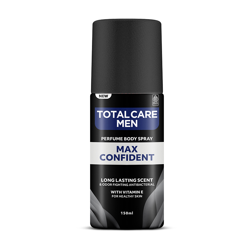 Total Care Men Perfume Body Spray Max Confident 150ml | Gogobli