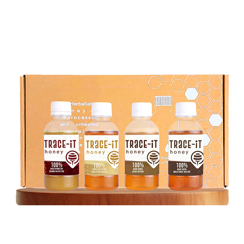 Trace-iT Paket Bundling Madu (4pcs @250gr) | Gogobli