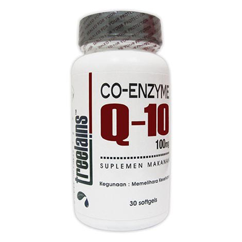 Treelains Co- Enzyme Q10 100 mg 30softgel