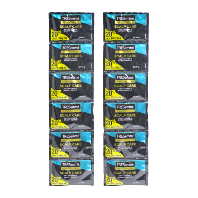 Tresemme Scalp Care Shampoo Sachet 8ml (Renceng Isi 12pcs) | Gogobli