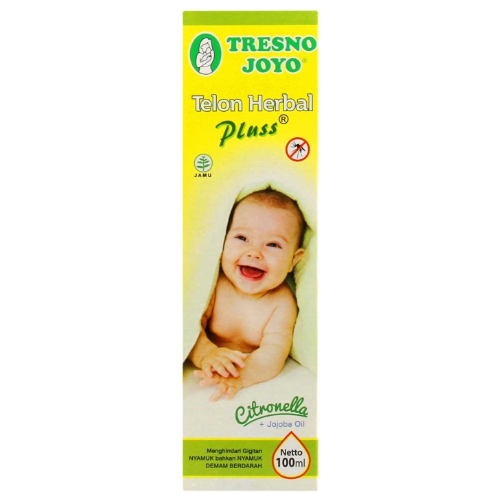 Tresno Joyo Minyak Telon Herbal Plus Citronella 100ml | Gogobli