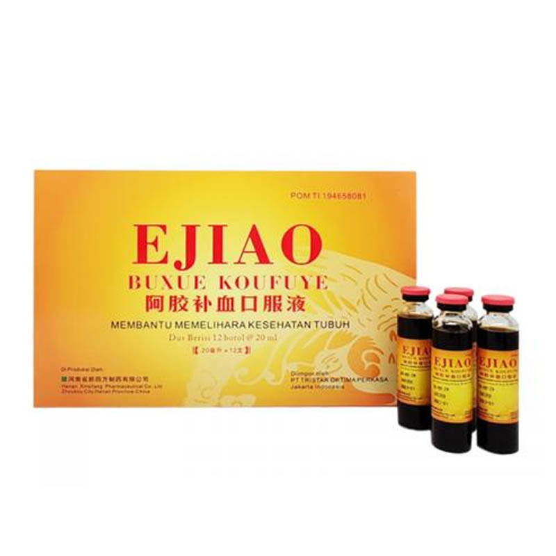 Ejiao Buxue Koufuye (12 Btl @ 20ml) | Gogobli