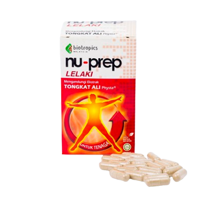 Nu-Prep Lelaki Botol 30 Capsule | Gogobli