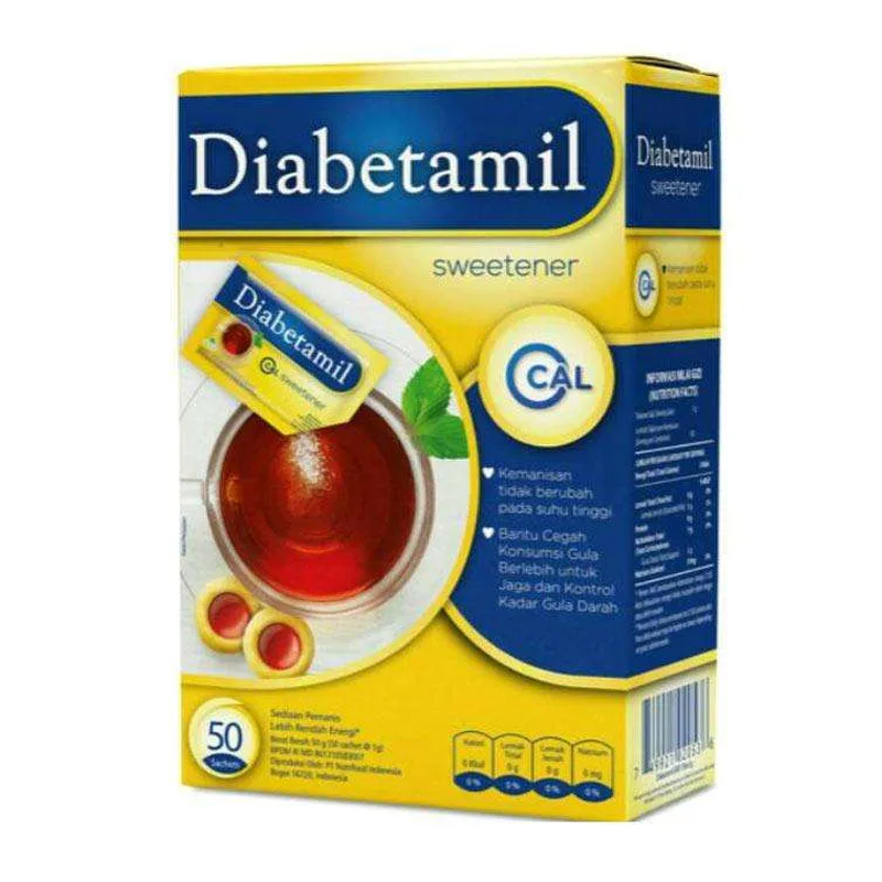 Diabetamil Sweetener 50s | Gogobli