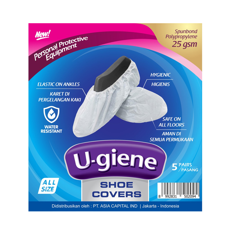 U-giene Disposable Cover Shoes (10pcs/5 Pairs) | Gogobli