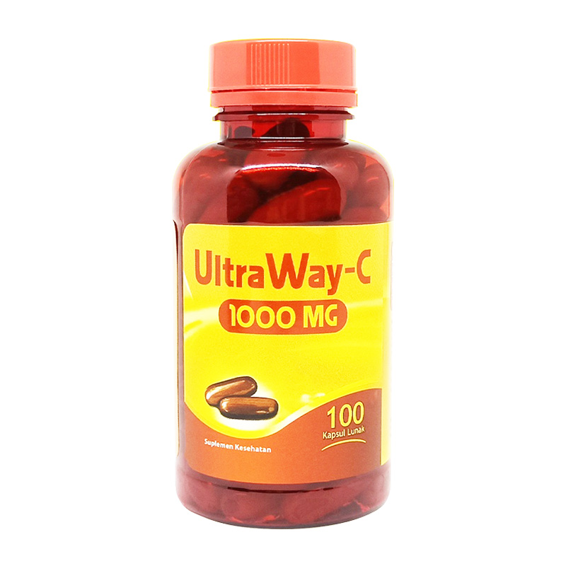 Ultraway-C 1000mg 100 Kapsul Lunak | Gogobli