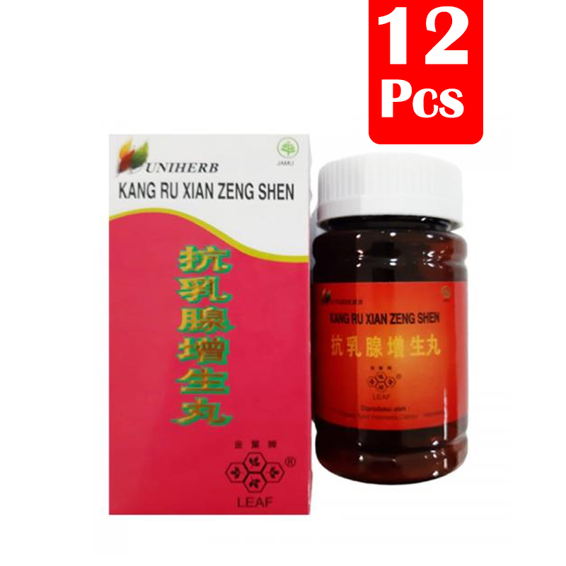 Uniherb Kang Ru Xian Zeng Shen (150pil @150mg) (PAKET ISI 12 Pcs) | Gogobli