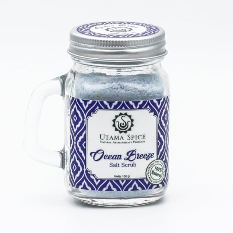 Utama Spice Salt Scrub Ocean Breeze 100gr | Gogobli