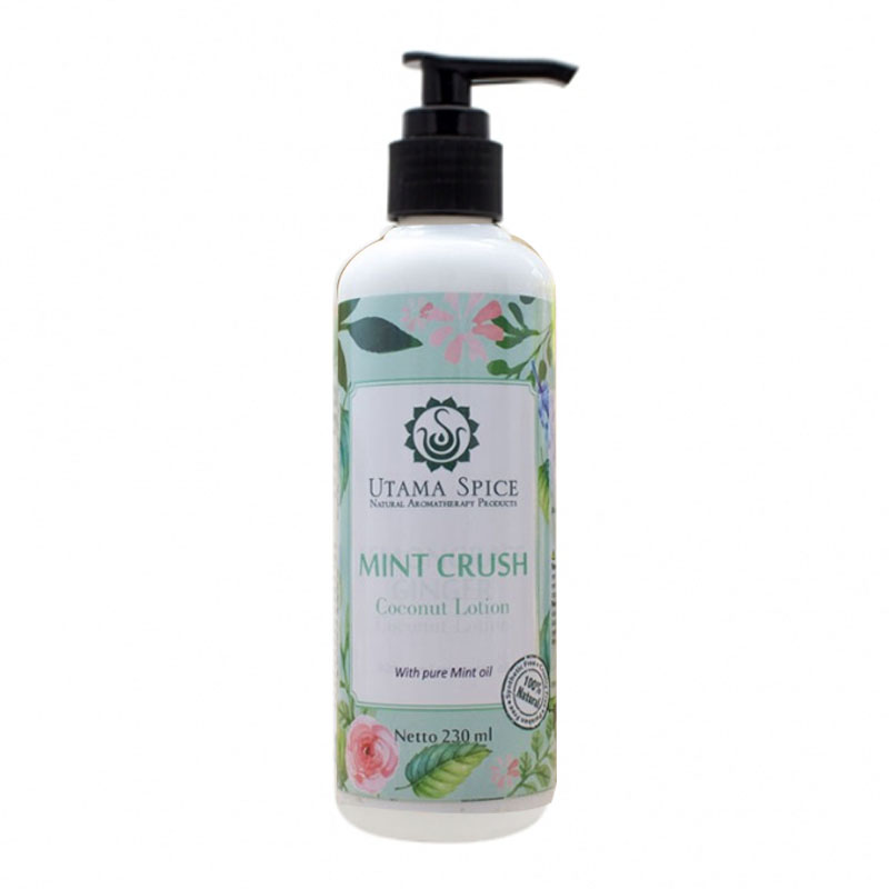 Utama Spice Coconut Lotion Mint Crush 230ml | Gogobli