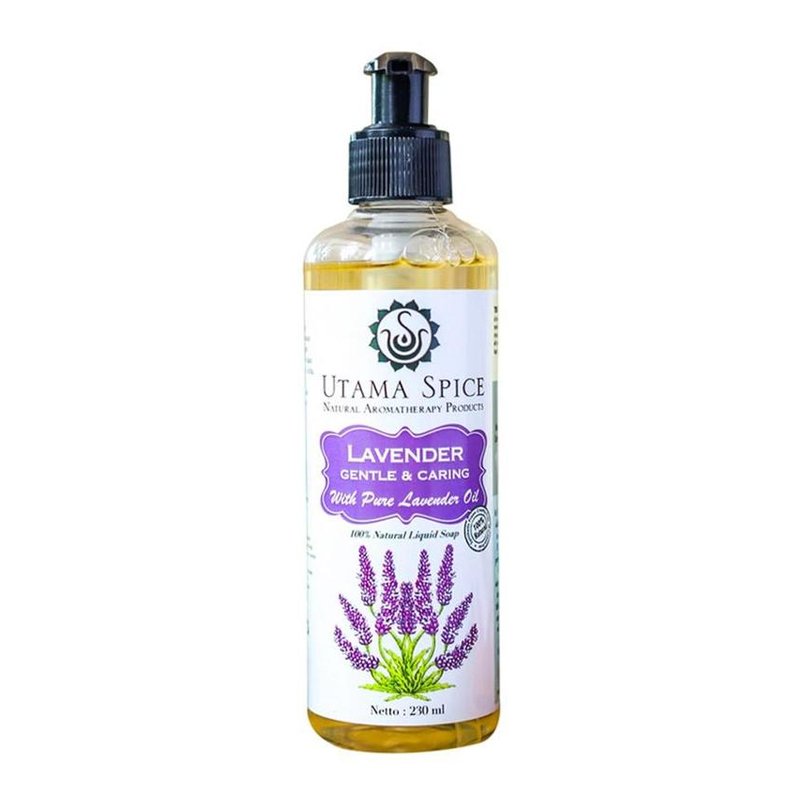 Utama Spice Liquid Soap Lavender 230ml | Gogobli