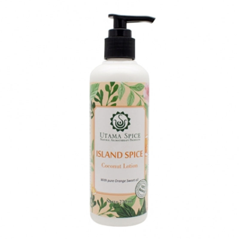 Utama Spice Coconut Lotion Island Spice 230ml | Gogobli