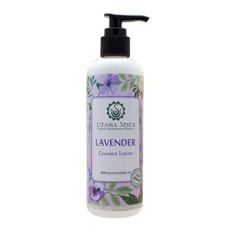 Utama Spice Coconut Lotion Lavender 230ml | Gogobli