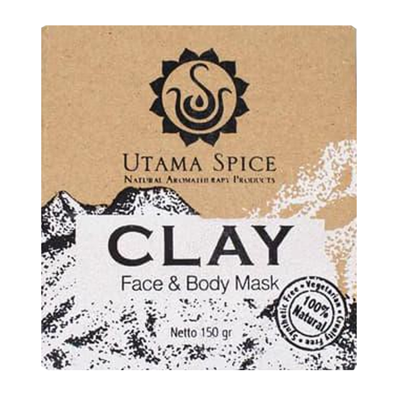 Utama Spice Face And Body Clay 150gr | Gogobli