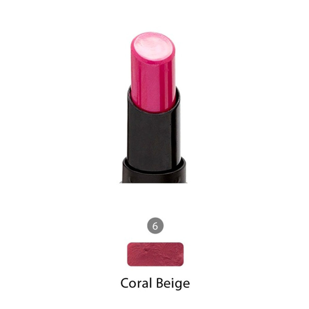 VALEGE Moist Lipstick No 6 Coral Beige | Gogobli
