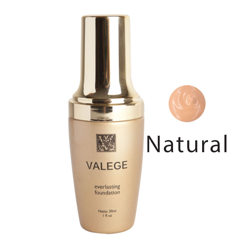 VALEGE 3 In 1 Everlasting Foundation Natural 30ml | Gogobli