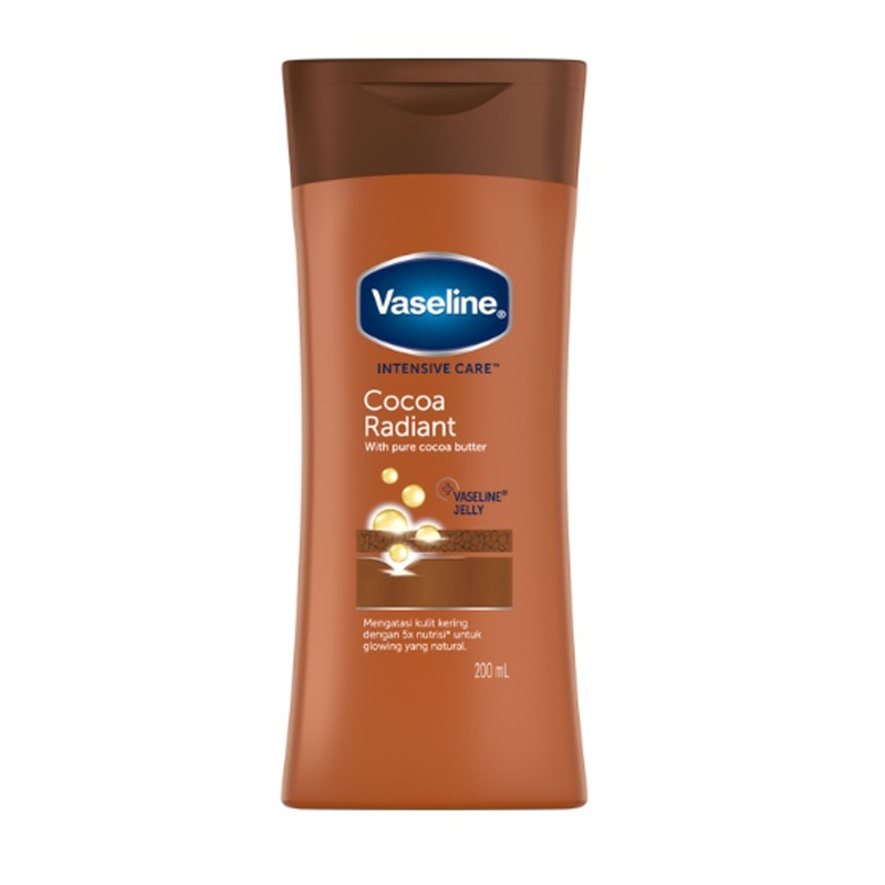 Vaseline Lotion Intensive Care Cocoa Radiant 200ml | Gogobli