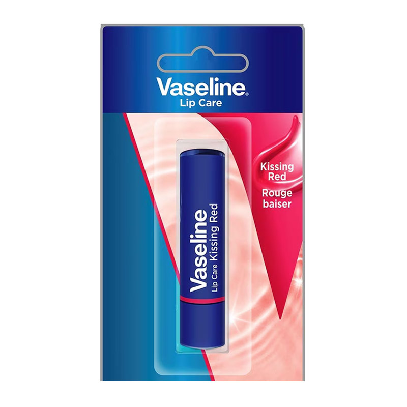 Vaseline Lip Care Colour Kissing Red 3gr | Gogobli