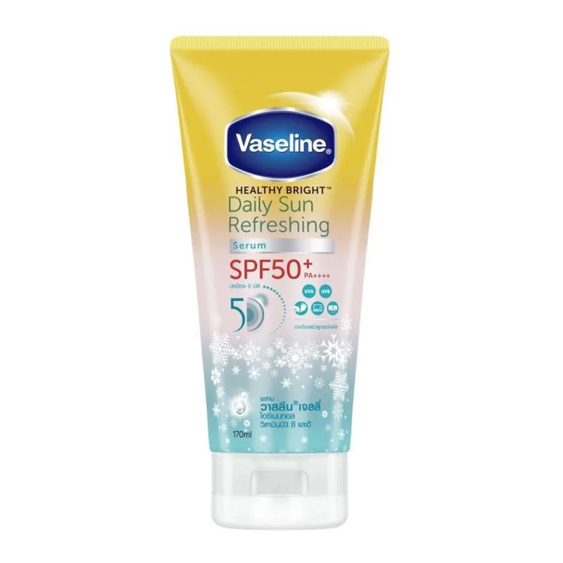 Vaseline Healthy Bright Daily Sun Refreshing Serum SPF50+ 170ml | Gogobli