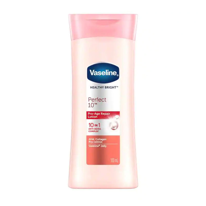 Vaseline Lotion Healthy Bright Perfect 10 100ml | Gogobli