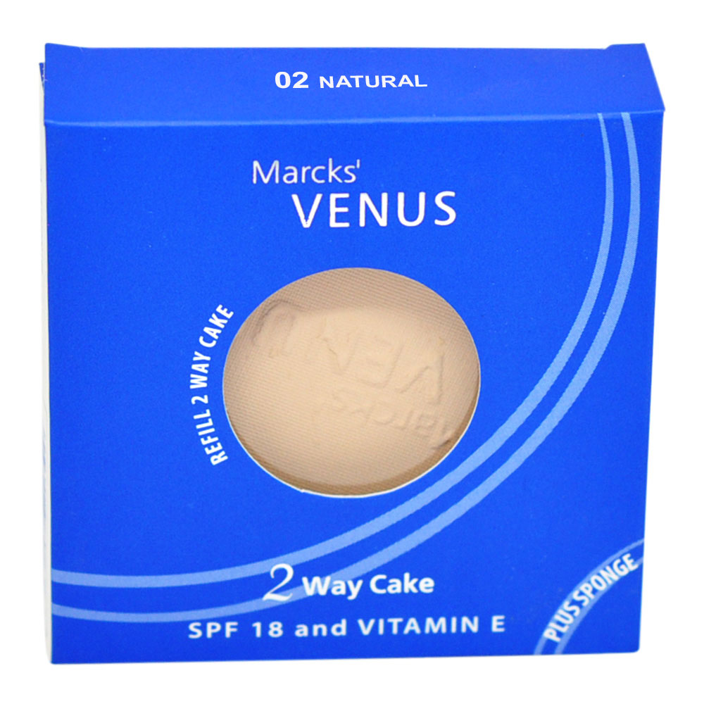 Venus Refill Two Way Cake 02 Natural | Gogobli