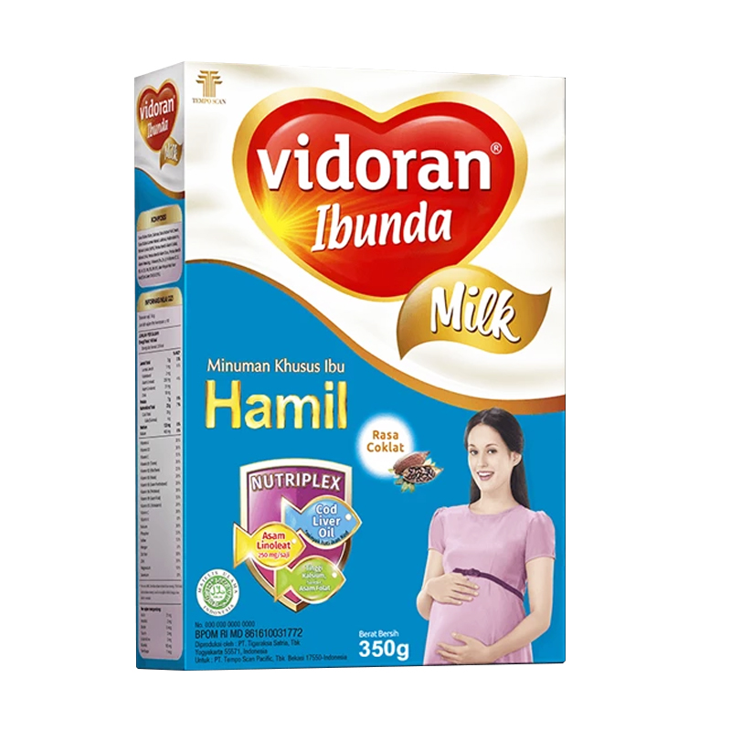 Vidoran Ibunda Nutriplex Rasa Cokelat 350gr | Gogobli