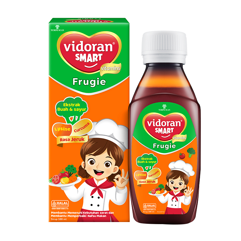 Vidoran Plus Vitamins Syrup Frugie 100ml | Gogobli