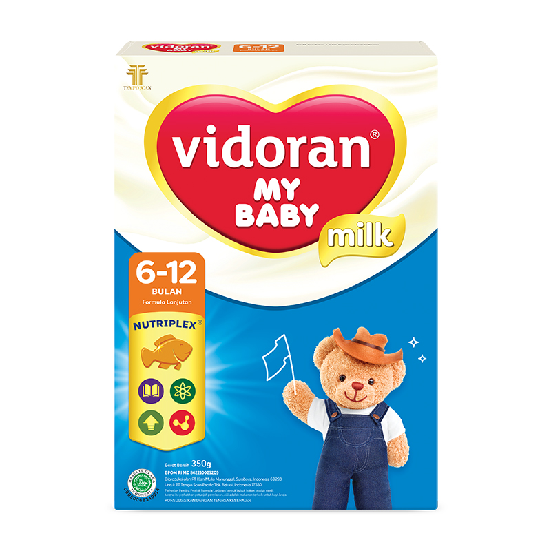 Vidoran My Baby 6-12 Bulan Nutriplex 350gr | Gogobli