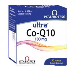 Vitabiotics Ultra CO Q10 (5 Strip x 6 Capsul)