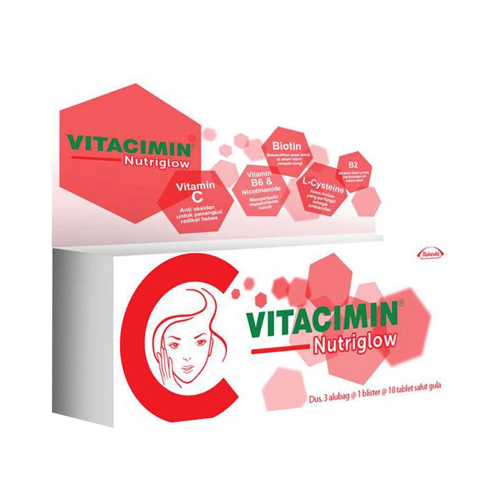 Vitacimin Nutriglow 30 Tab | Gogobli