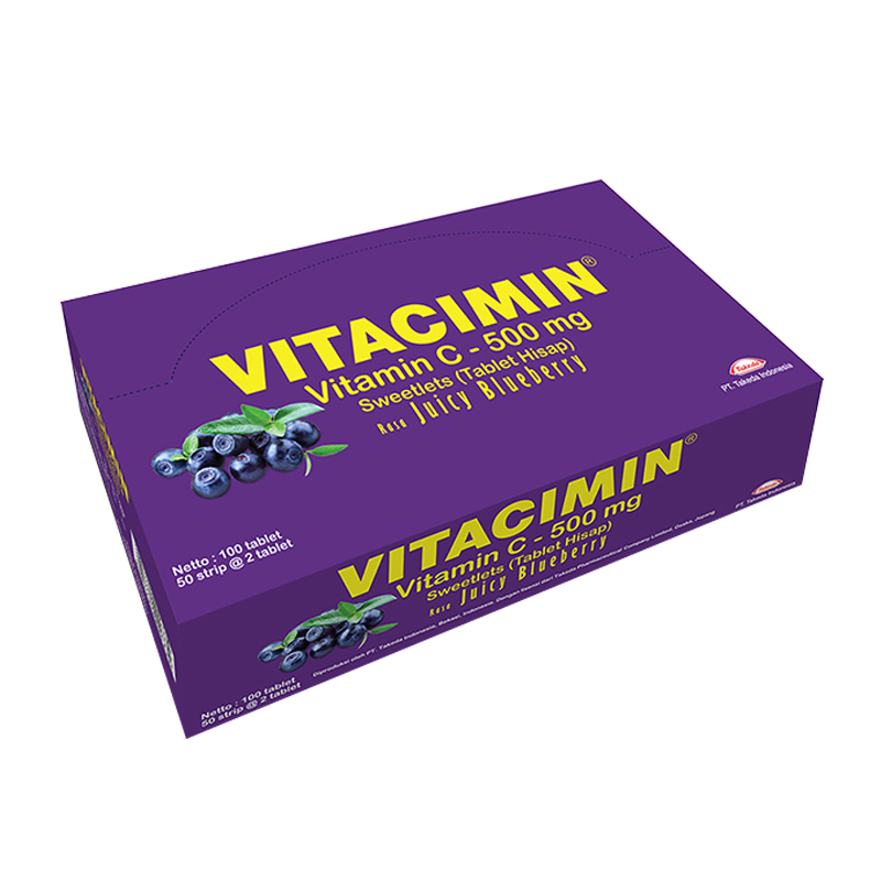 Vitacimin Sweetlets Juicy Blueberry 100 Tablet | Gogobli