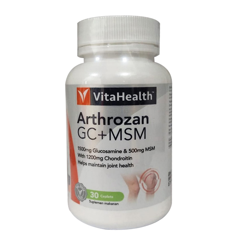 VitaHealth Arthrozan GCPlus MSM 30 Kaplet | Gogobli