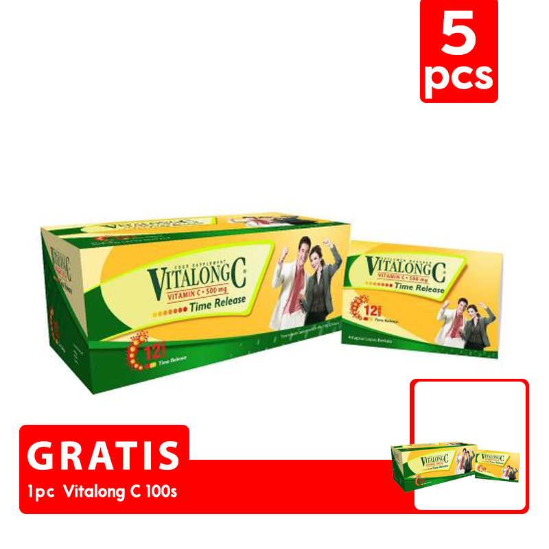 Vitalong C 100s (Beli 5pcs Bonus 1pc) | Gogobli