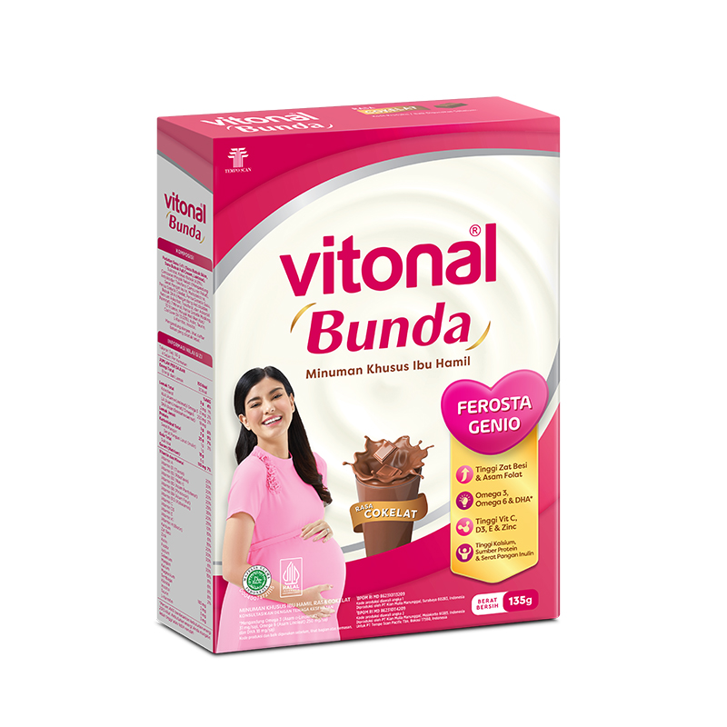 Vitonal Bunda Rasa Coklat 135gr | Gogobli