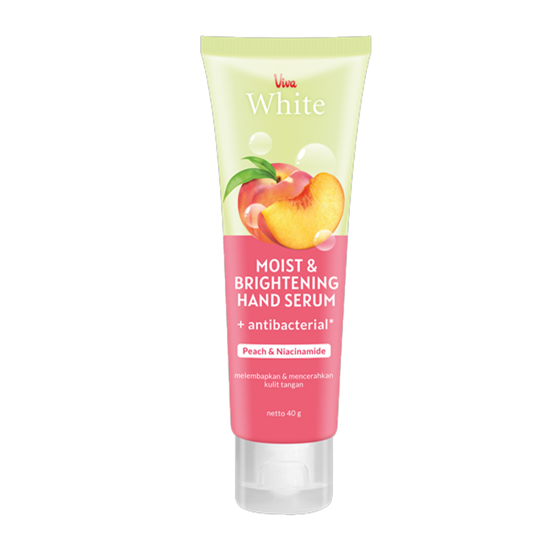Viva White Hand Serum Moist & Brightening Hand Serum + Antibacterial 40gr | Gogobli