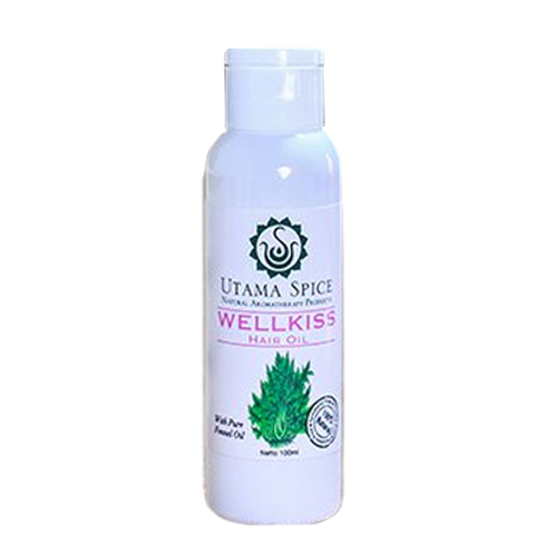 Utama Spice Hair Oil Wellkiss 100ml | Gogobli