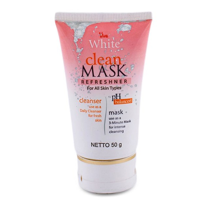 Viva Cosmetics Clean And Mask Refreshner For All Skin Types 50gr | Gogobli