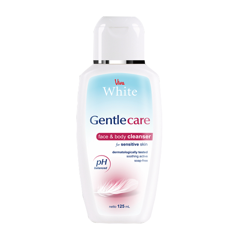 Viva White Gentle Care Face & Body Cleanser 125ml | Gogobli