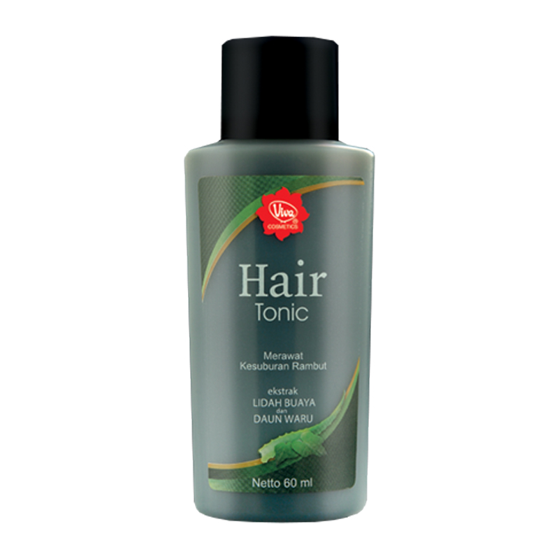 Viva Cosmetics Hair Tonic Lidah Buaya Dan Daun Waru 60ml | Gogobli